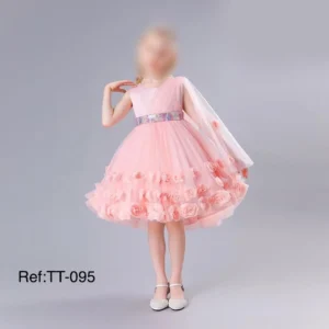 Vestido infantil Rosa Encantada