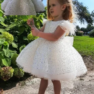 Vestido Destellos de Nieve