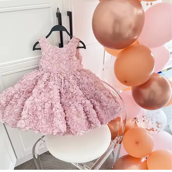 Vestido Rosas