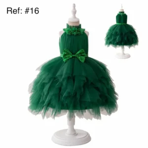 Vestido Esmeralda Real