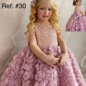 Vestido Rosas de Fantasía